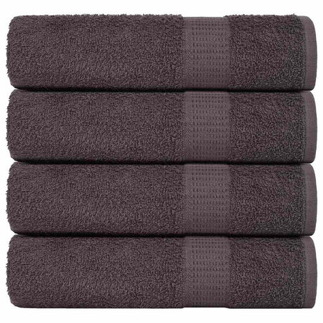 Vidaxx Badetücher Frogn 4 Stück 100x150 cm 360 g m² Anthrazit