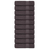 Vidaxx Badetücher 10 Stück 100x150 cm 360 g m² 100 % Baumwolle Anthrazit