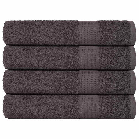 Vidaxx Handtücher Frogn 4 Stück 100x200 cm 360 g m² Anthrazit