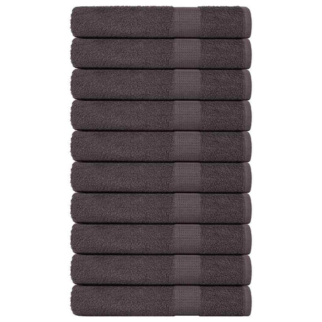 Vidaxx Handtücher Frogn 10 Stück 100x200 cm 360 g m² Anthrazit