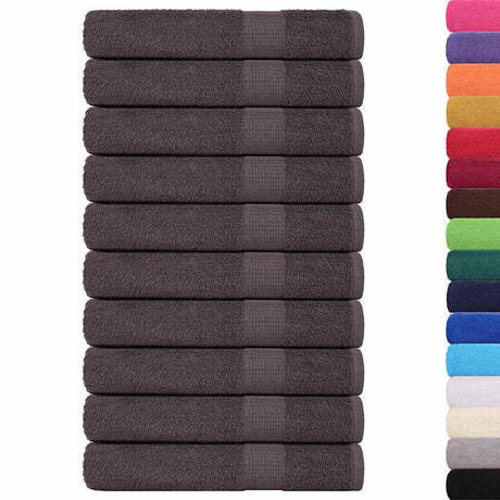 Vidaxx Handtücher Frogn 25 Stk 100x200 cm 360 g m² Anthrazit