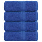 Vidaxx Waschlappen 4 Stück Froschblau 30x30 cm 100 % Baumwolle