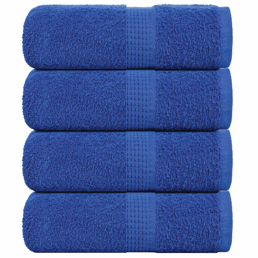 Vidaxx Gästehandtücher Frogn 4 Stk 30x50 cm 360 g m² blau
