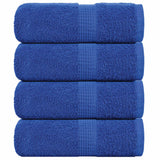 Vidaxx Gästehandtücher Frogn 4 Stk 30x50 cm 360 g m² blau