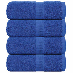 Vidaxx Gästehandtücher Frogn 4 Stk 30x50 cm 360 g m² blau