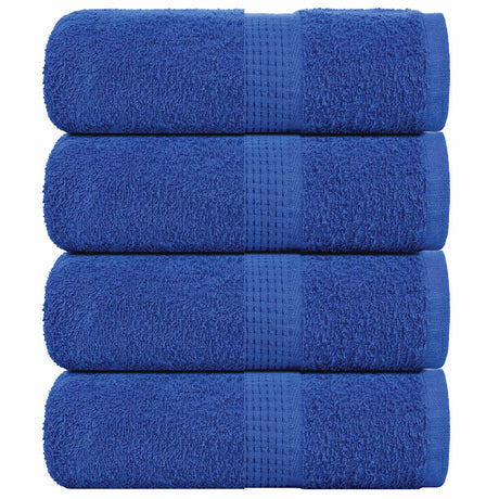 Vidaxx Gästehandtücher Frogn 4 Stk 30x50 cm 360 g m² blau