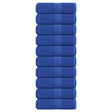 Vidaxx Gästehandtücher Frogn 10 Stk 30x50 cm 360 g m² blau