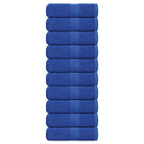 Vidaxx Gästehandtücher Frogn 10 Stk 30x50 cm 360 g m² blau