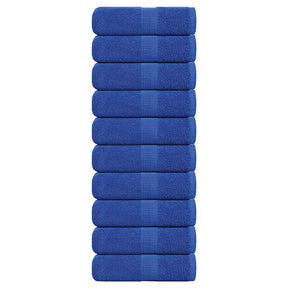 Vidaxx Gästehandtücher Frogn 10 Stk 30x50 cm 360 g m² blau