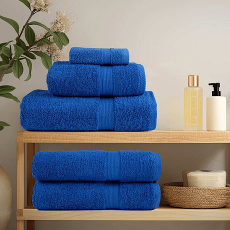 Vidaxx Handtücher Frogn 2 Stück 50x100 cm 360 g m² blau