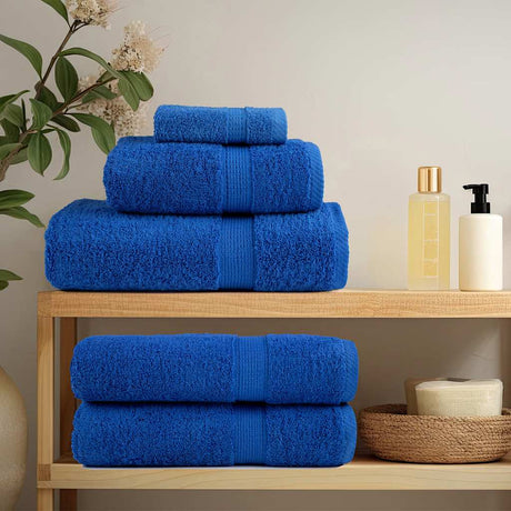 Vidaxx Duschtücher Frogn 2 Stk 70x140 cm 360 g m² blau