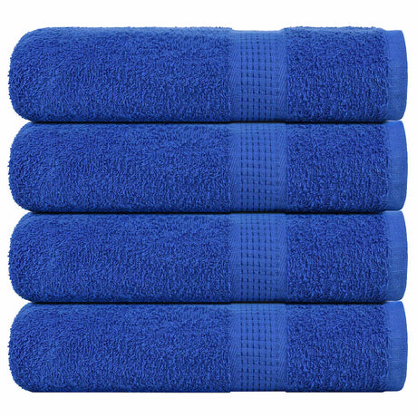 Vidaxx Duschtücher 4 Stück 70x140 cm 360 g m² 100 % Baumwolle blau