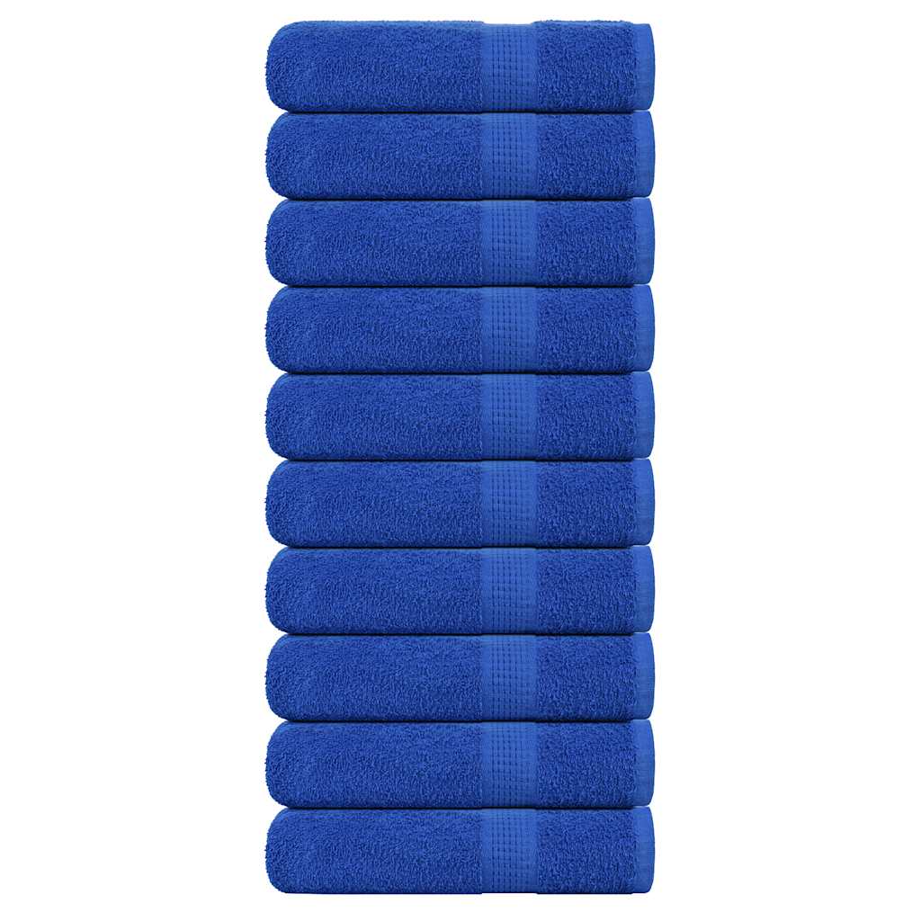 Vidaxx Duschtücher 10 Stück 70x140 cm 360 g m² 100 % Baumwolle blau