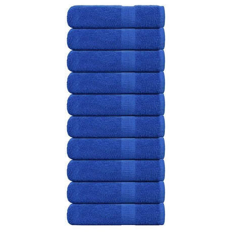 Vidaxx Duschtücher 10 Stück 70x140 cm 360 g m² 100 % Baumwolle blau