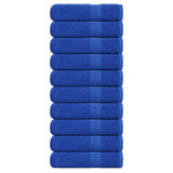 Vidaxx Duschtücher 10 Stück 70x140 cm 360 g m² 100 % Baumwolle blau