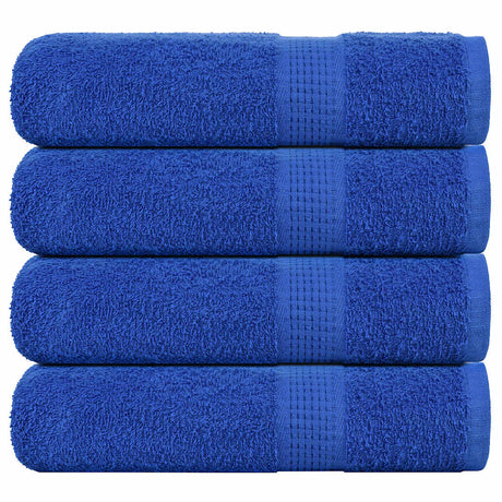 Vidaxx Badetücher Frogn 4 Stück 100x150 cm 360 g m² blau