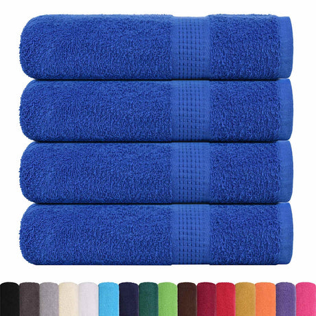 Vidaxx Badetücher Frogn 4 Stück 100x150 cm 360 g m² blau
