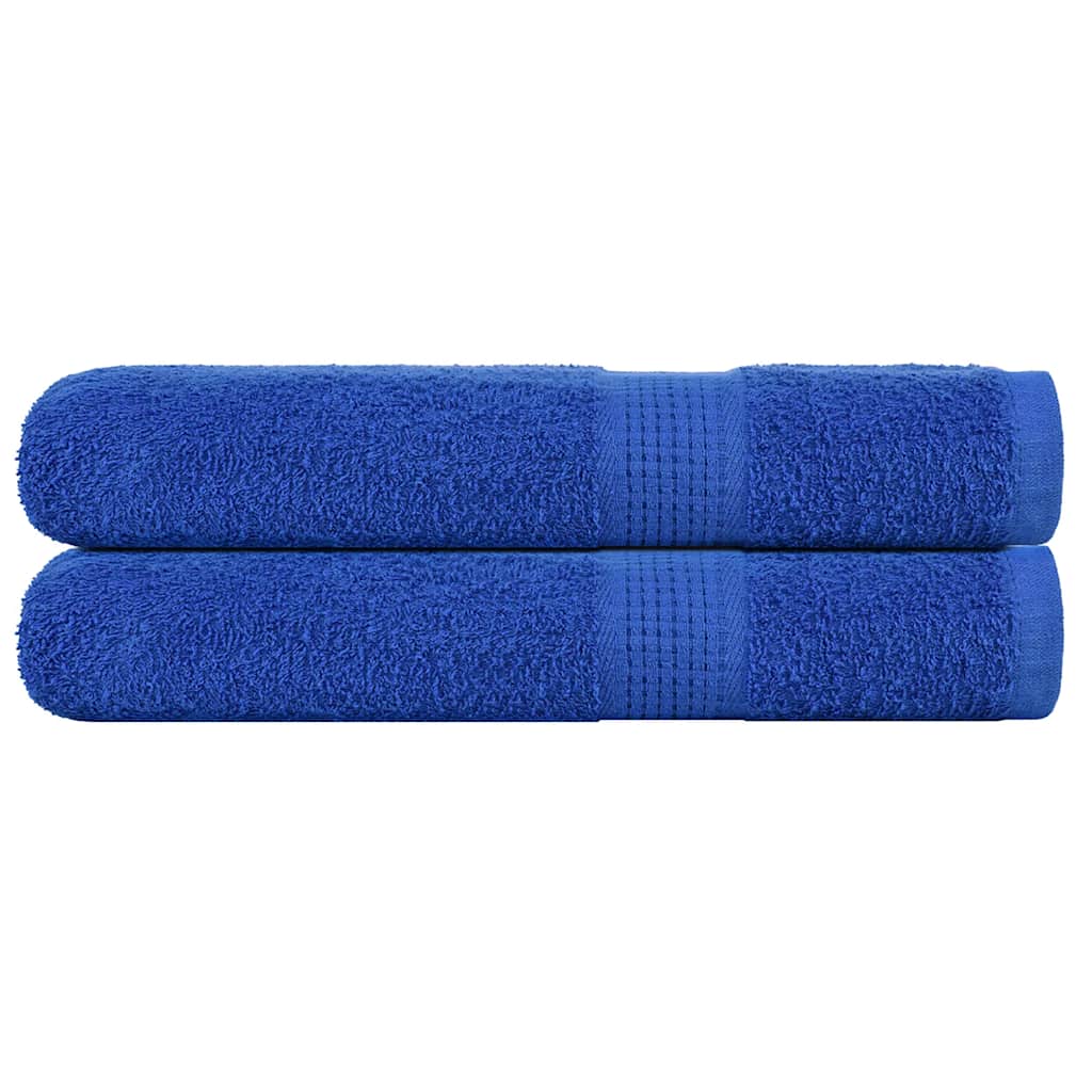 Vidaxx Saunatücher Frogn 2 Stk 80x200 cm 360 g m² blau