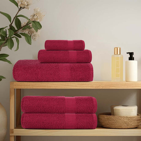 VidaXL Saunatücher Frogn 2 St. 80x200 cm 360 g m² Bordeaux