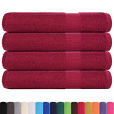 VidaXL Saunatücher Frogn 4 St. 80x200 cm 360 g m² Bordeaux