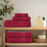 VidaXL Saunatücher Frogn 4 St. 80x200 cm 360 g m² Bordeaux