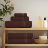 Vidaxx Gästehandtücher Frogn 4 Stk 30x50 cm 360 g m² braun