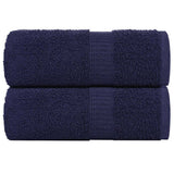 Vidaxx Waschlappen 2 Stück Frosch Marineblau 30x30 cm 100 % Baumwolle
