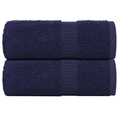Vidaxx Waschlappen Frogn 2 Stück 30x30 cm 360 g m² Marineblau