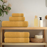Vidaxx Handtücher Frogn 2 Stk 50x100 cm 360 g m² Gold