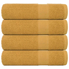 Vidaxx Handtücher Frogn 4 Stück 50x100 cm 360 g m² Gold