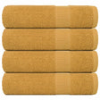 Vidaxx Badetücher Frogn 4 Stk 100x150 cm 360 g m² Gold