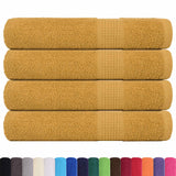 Vidaxx Handtücher Frogn 4 Stück 100x200 cm 360 g m² Gold