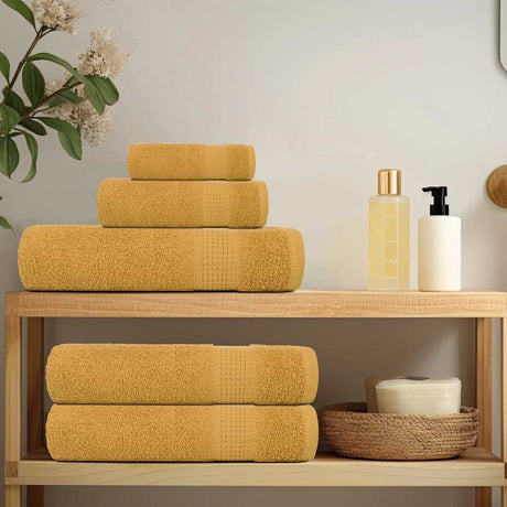 Vidaxx Handtücher Frogn 4 Stück 100x200 cm 360 g m² Gold