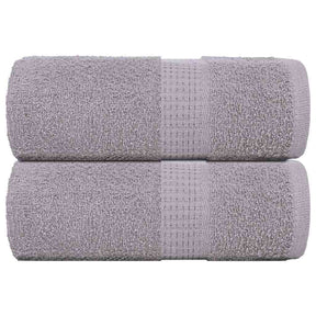 VidaXL Gästehandtücher Frogn 2 Stk. 30x50 cm 360 g m² grau