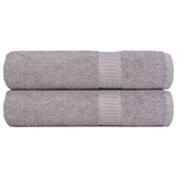 Vidaxx Handtücher Frogn 2 Stück 50x100 cm 360 g m² grau