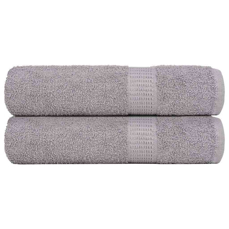 Vidaxx Handtücher Frogn 2 Stück 50x100 cm 360 g m² grau