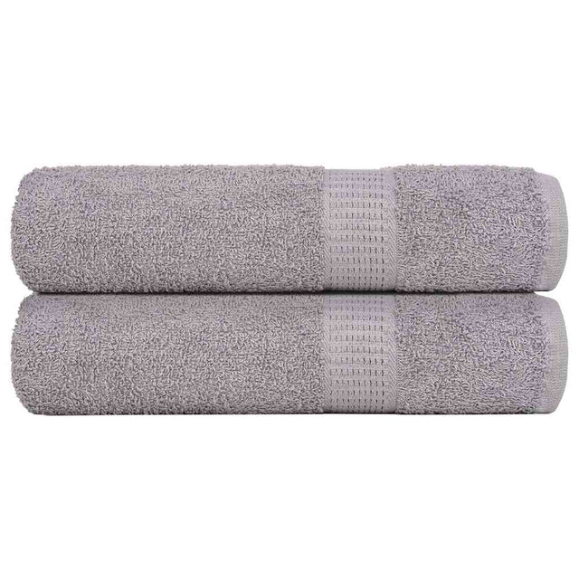 Vidaxx Handtücher Frogn 2 Stück 50x100 cm 360 g m² grau