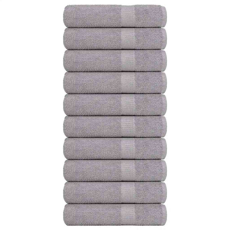 Vidaxx Handtücher Frogn 10 Stück 50x100 cm 360 g m² grau