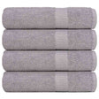 Vidaxx Duschtücher Frogn 4 St. 70x140 cm 360 g m² grau