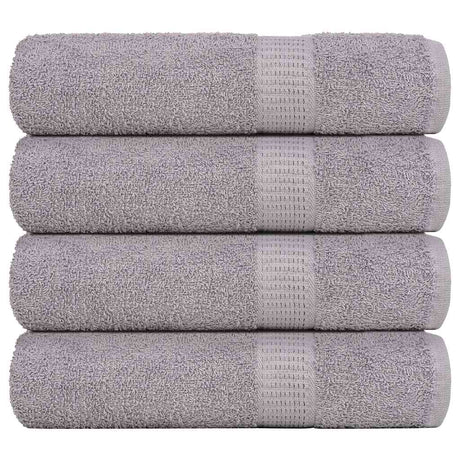 Vidaxx Duschtücher Frogn 4 St. 70x140 cm 360 g m² grau