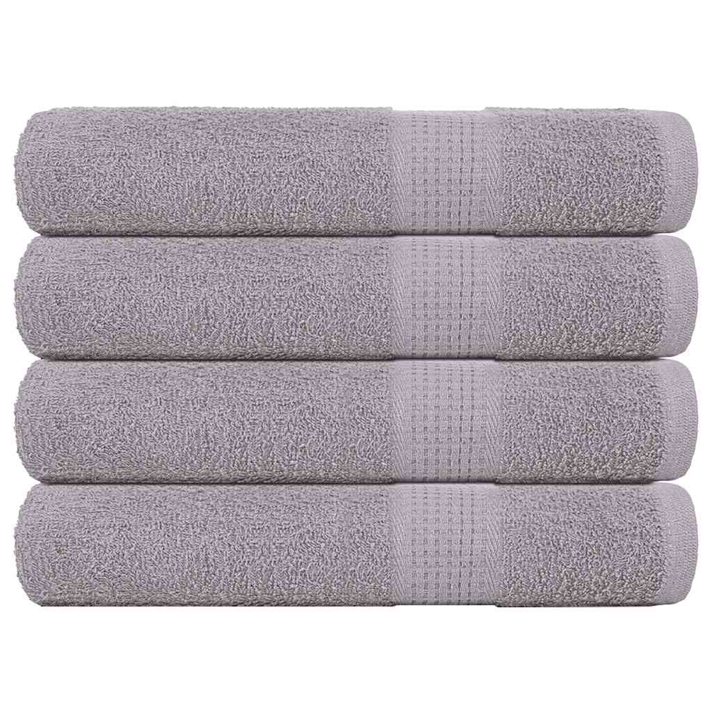 Vidaxx Saunatücher Frogn 4 Stk 80x200 cm 360 g m² grau