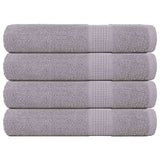 Vidaxx Saunatücher Frogn 4 Stk 80x200 cm 360 g m² grau