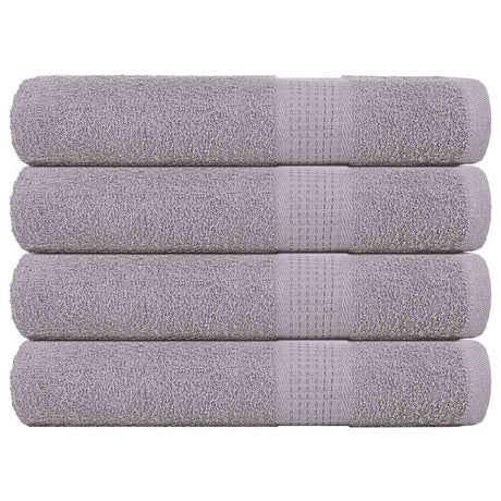 Vidaxx Saunatücher Frogn 4 Stk 80x200 cm 360 g m² grau