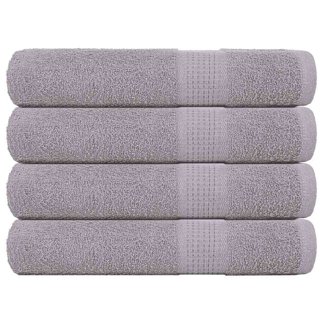 Vidaxx Saunatücher Frogn 4 Stk 80x200 cm 360 g m² grau