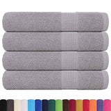 Vidaxx Saunatücher Frogn 4 Stk 80x200 cm 360 g m² grau