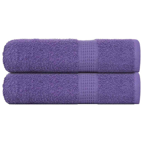 Vidaxx Handtücher Frogn 2 Stk 50x100 cm 360 g m² Lila
