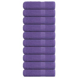 Vidaxx Duschtücher 10 Stück 70x140 cm 360 g m² 100 % Baumwolle Lila