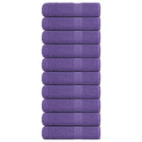 Vidaxx Badetücher 10 Stück 100x150 cm 360 g m² 100 % Baumwolle Lila