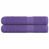 Vidaxx Saunatücher 2 Stk. 80x200 cm 360 g m² 100 % Baumwolle Lila