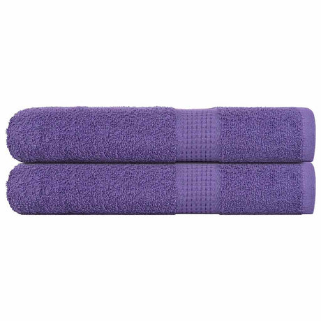 Vidaxx Handtücher Frogn 2 Stk 100x200 cm 360 g m² Lila